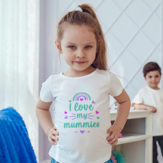 T-shirt enfant - I love my Mummies